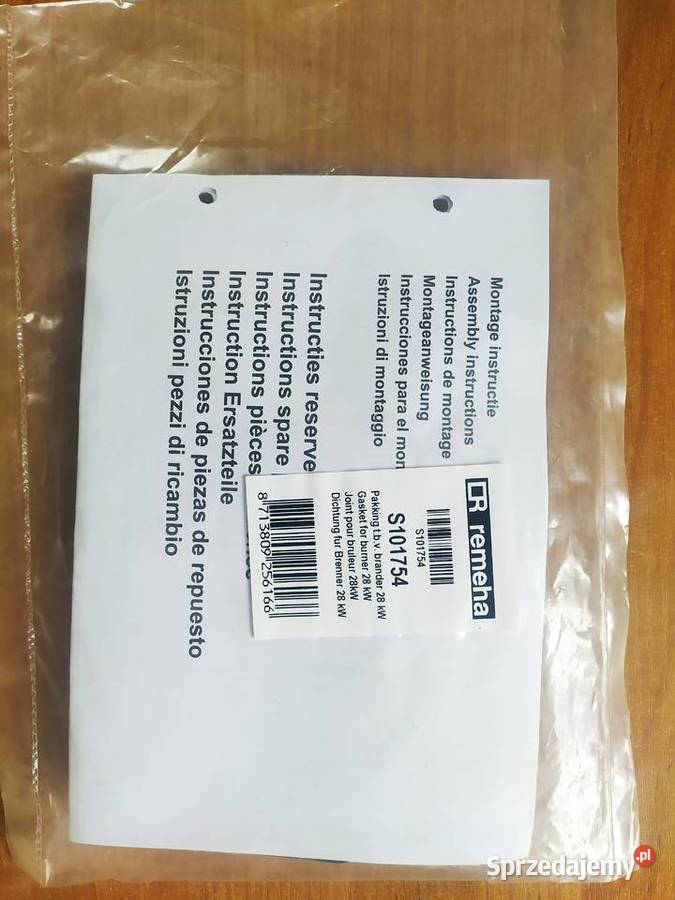 Zestaw uszczelek De Dietrich MCR 3 24kw S101754 Grabówka