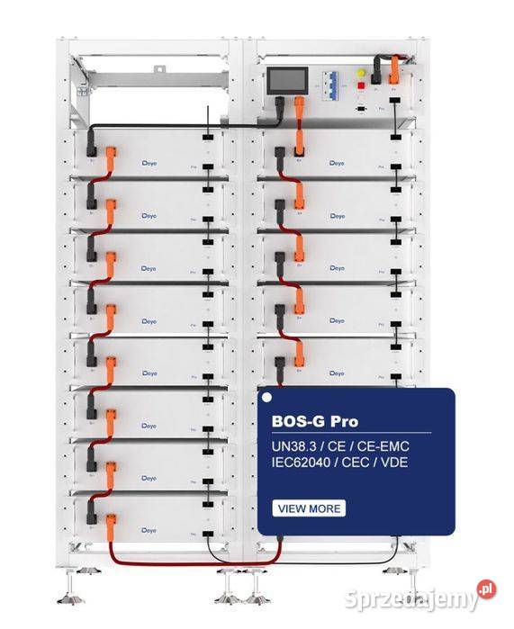 Magazyn energii Deye BOSG PRO 512 kWh sprzedam