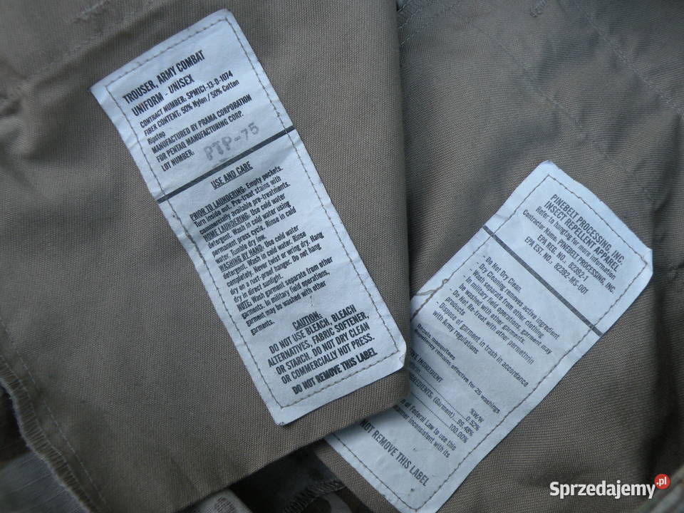 Spodnie ACU multicam OCP large long 2 Wrocław sprzedam