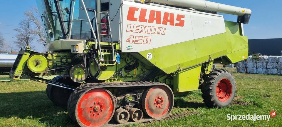 Kombajn Claas Lexion 450 TT 4X4 nieuszkodzony