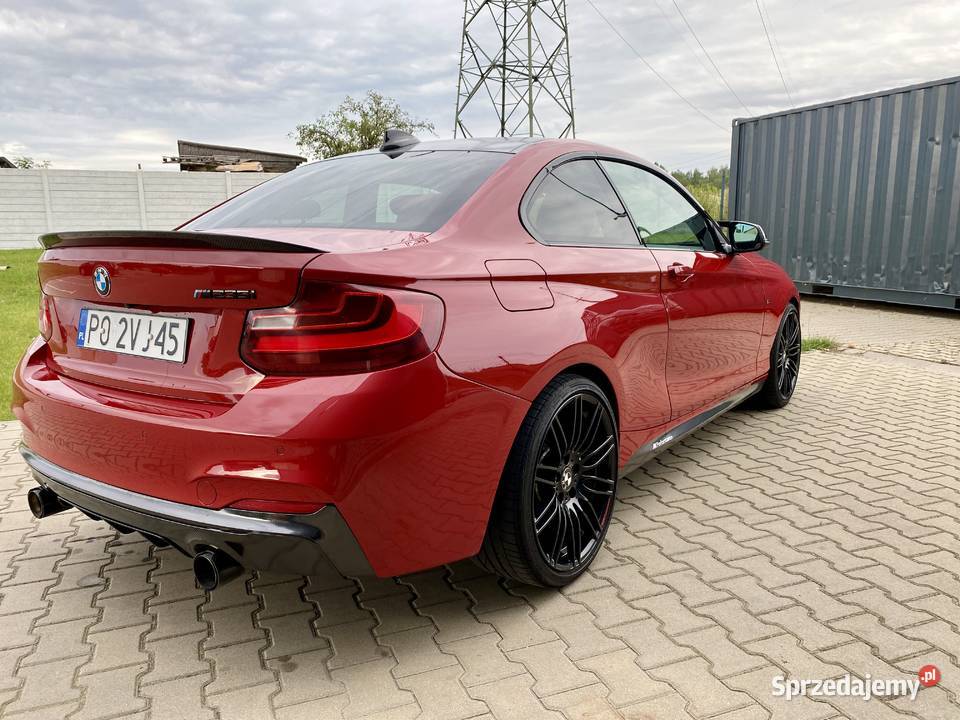 BMW M235i napęd na tył F22 326 automat Carbon 77 Poznań sprzedam