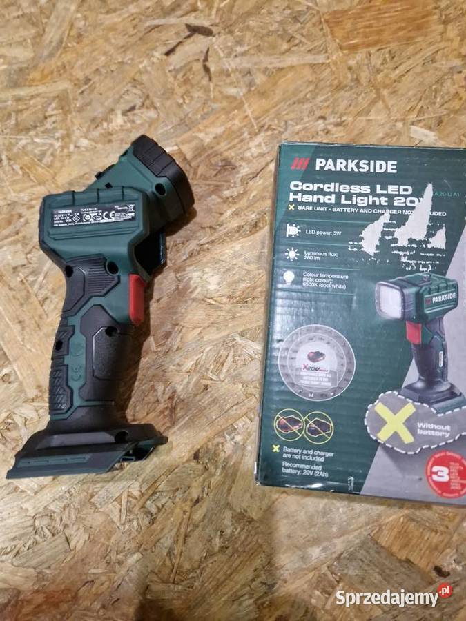 Akumulatorowa lampa ręczna LED 20 V PLHLA 20Li Głogowa