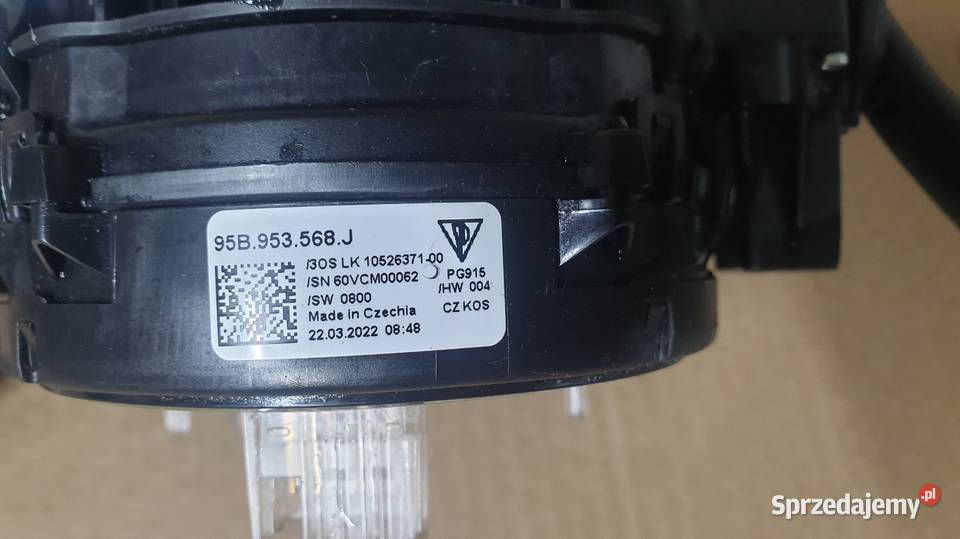 manetki Porsche Macan 95B 952 568 J 2022r osobowe Panele sterowania, przełączniki świętokrzyskie Kielce