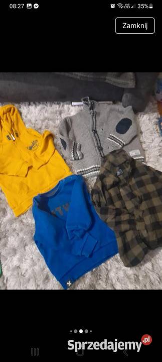 Ubranka wiosna lato chłopca 8086 Zambrów sprzedam