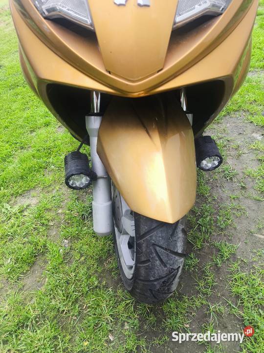 Peugeot satelis 125 uszkodzony wał i talerz Peugeot Opole Lubelskie