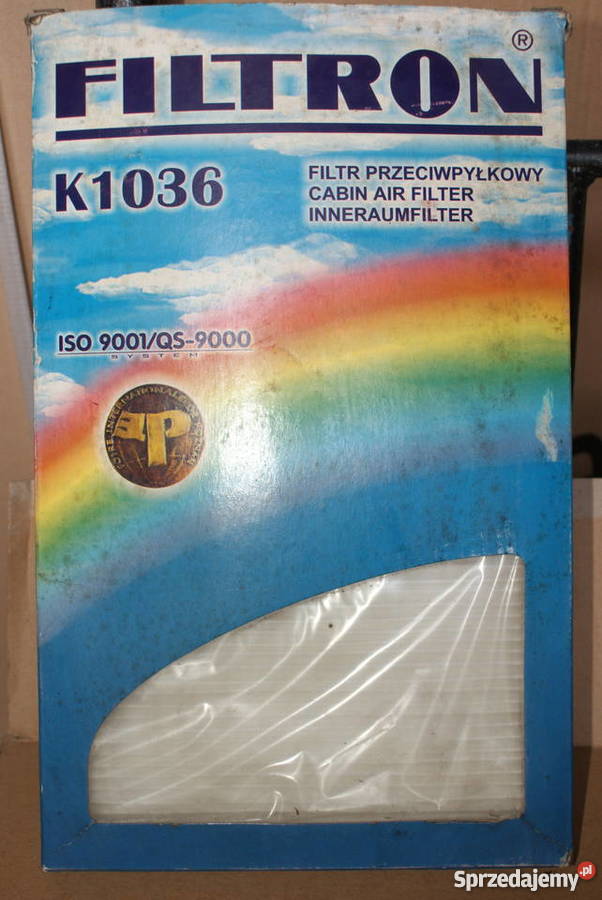 K 1036 FILTRON FILTR POWIETRZA KABINOWY AUDI A6