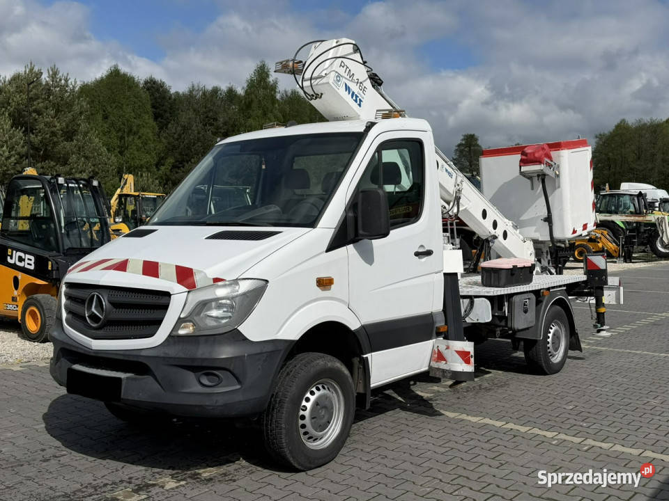 Mercedes Sprinter 316 CDI 4X4 PODNOŚNIK KOSZOWY Widełki sprzedam