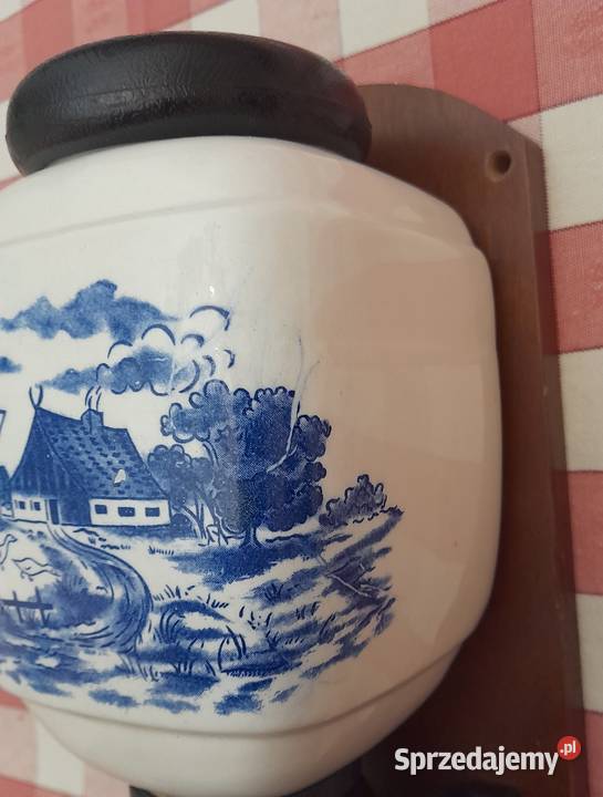 Ozdobny młynek vintage z holenderskim wiatrakiem sprzedam