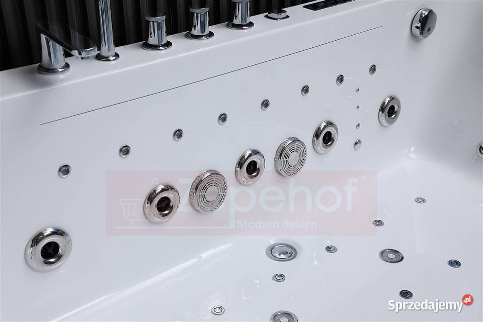 Wanna z hydromasażem 180cmx120cmx59 DYSZE podlaskie Grabówka