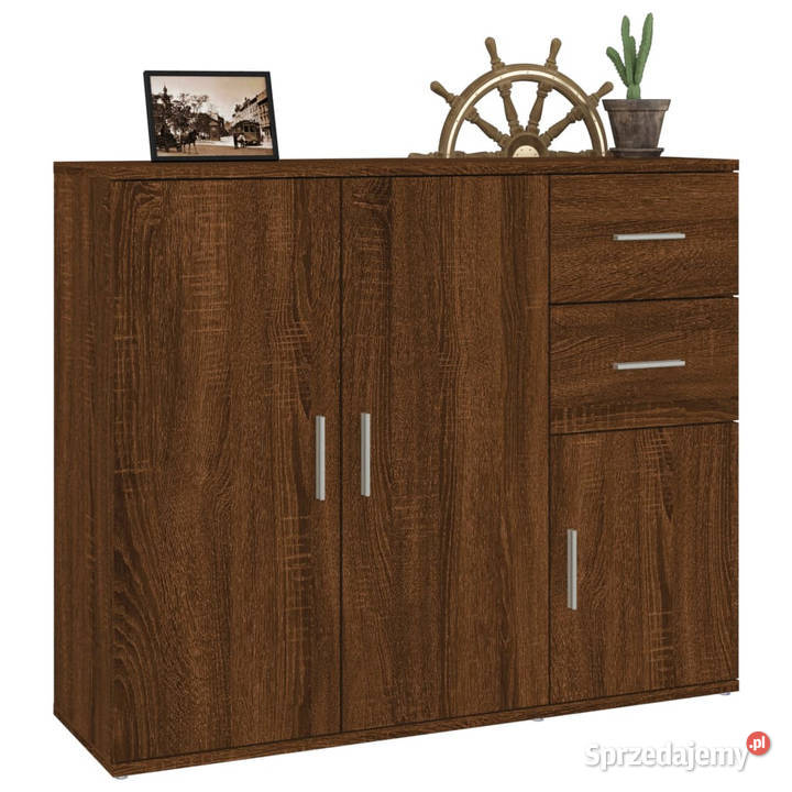 Szafka brązowy dąb 91x295x75 materiał sprzedam