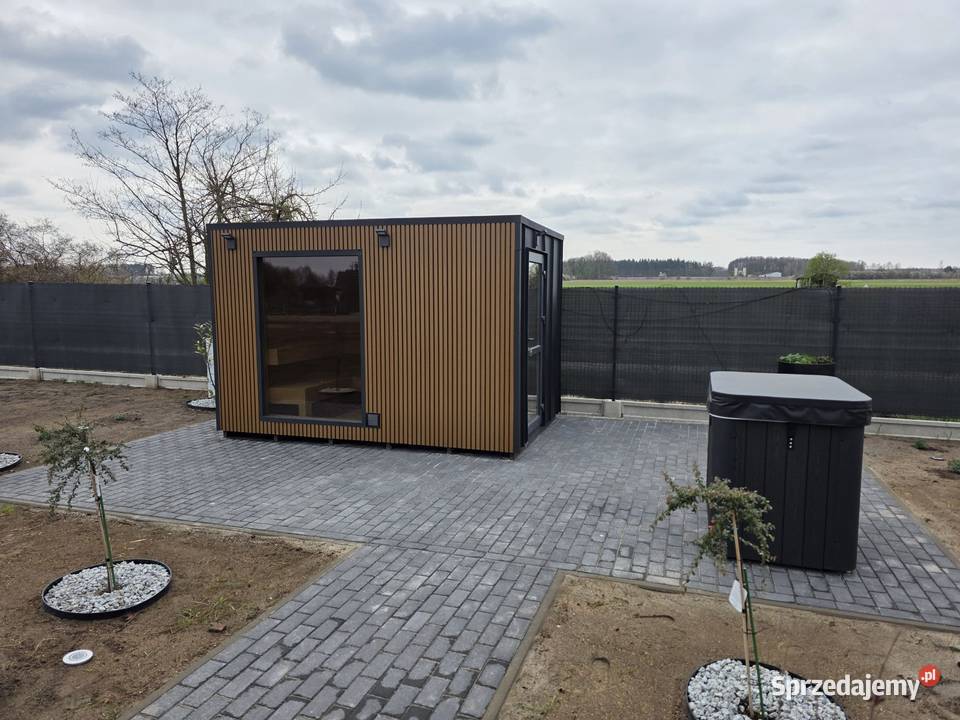 SAUNA OGRODOWA MODERN LUX 330 x 230 z Oknem dolnośląskie sprzedam
