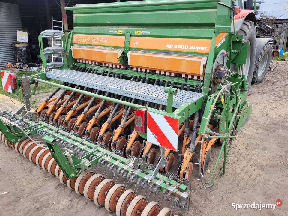 Zestaw uprawowo siewny Amazone ad3000 super Kozłówka sprzedam
