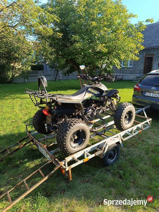 Przyczepa do transportu Quada motocykli bez 600kg Zawiercie