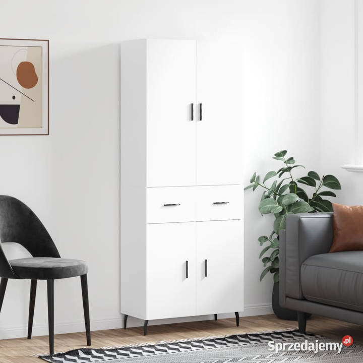 Witrynka biała 695x34x180 materiał Warszawa sprzedam