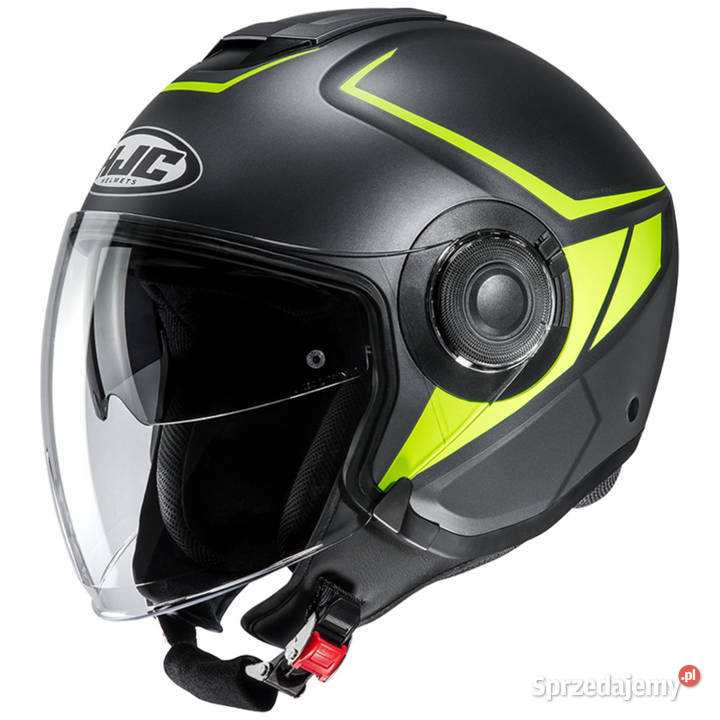 Otwarty kask jet skuter HJC i40 Blenda Camet Trzciel