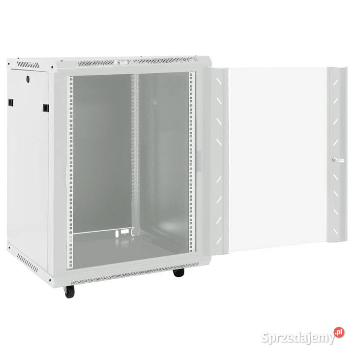 Szafka serwerowa na kółkach 15U 19 IP20 53x40x80 mazowieckie Warszawa