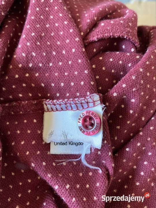 Vintage Koszulka polo FRED PERRY XL Slim Fit lubelskie