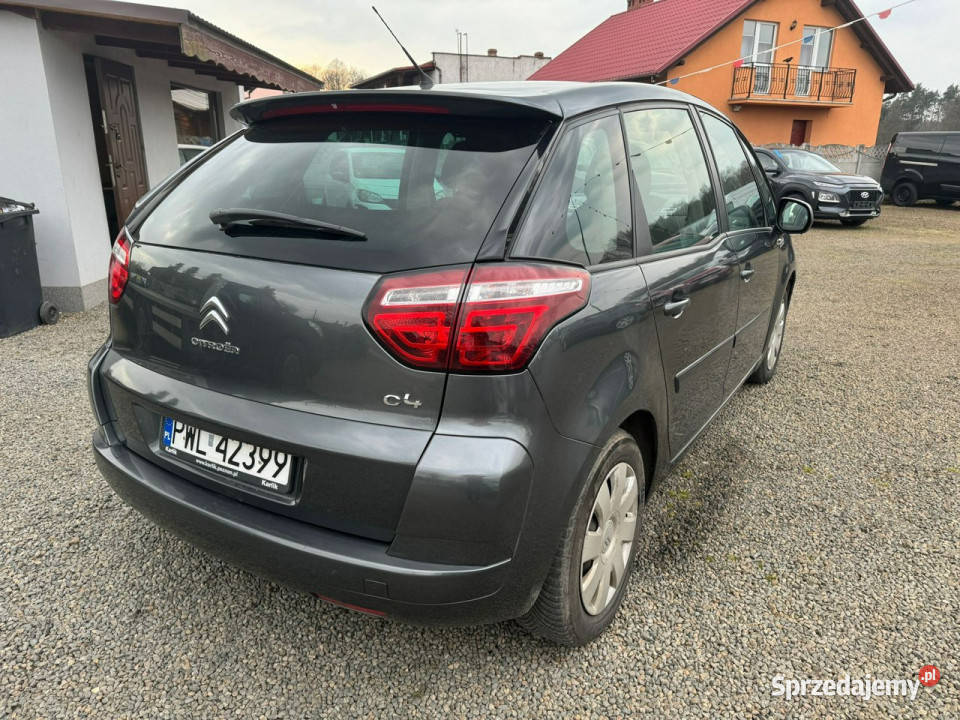 Citroen C4 Picasso zarejestrowany klima światła przeciwmgielne Zbąszyń