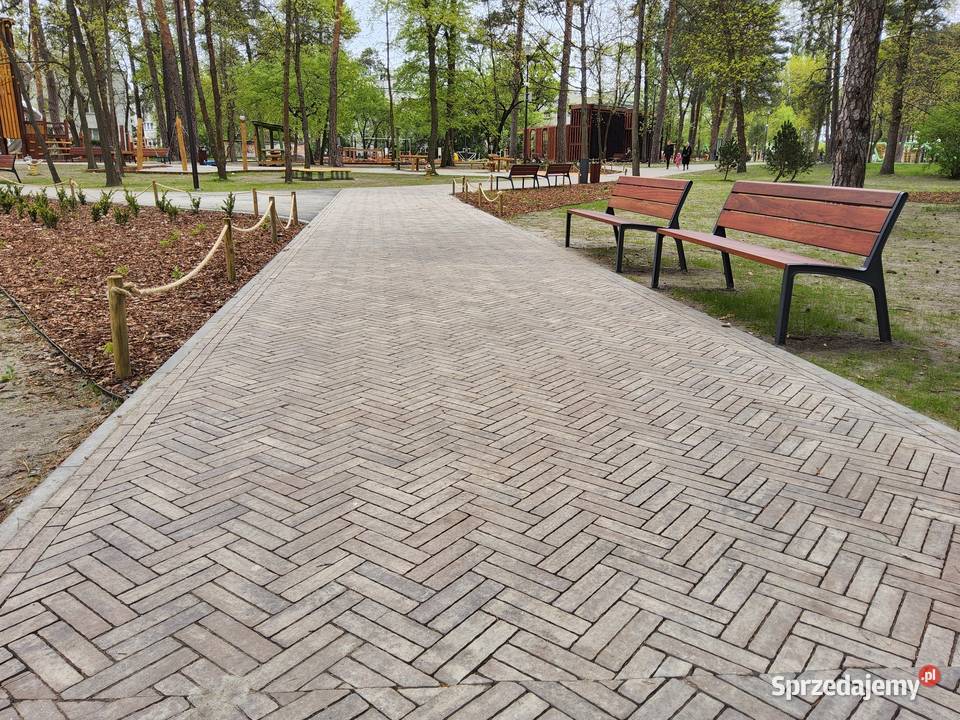 Kostka brukowa Forbet LISTELLO mix Silver Piryt podkarpackie Gorzyce