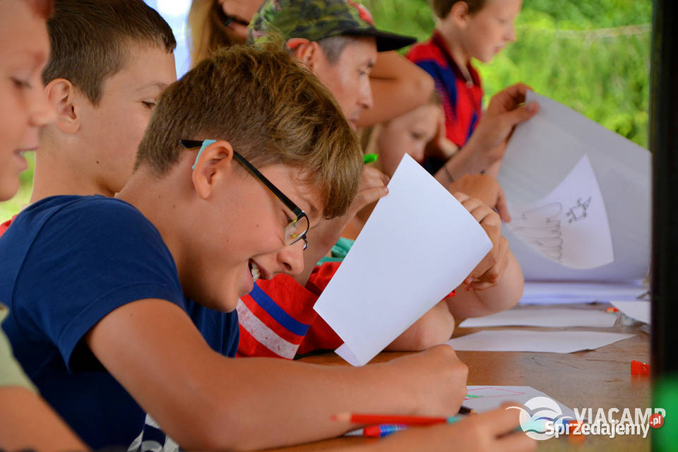 Obóz dzieci Mali Agenci 2020 ViaCamp Ryn