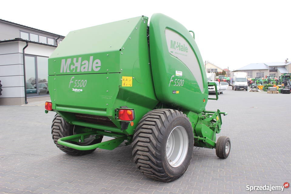 Prasa McHale F 5500 Owijanie siatką Sokoły