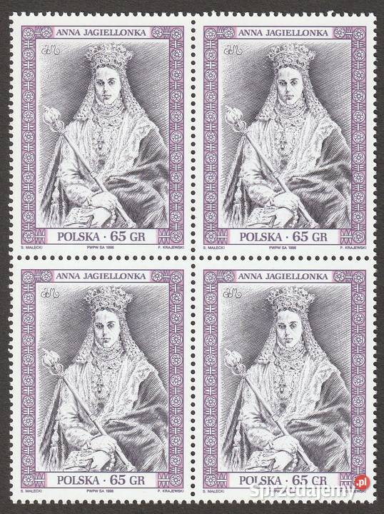 POLSKA ANNA JAGIELLONKA 1998 CZYSTE Łódź sprzedam