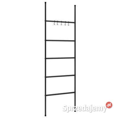 vidaXL Stojak drabina na ręczniki z 5 poziomami Uchwyty i wieszaki Warszawa sprzedam