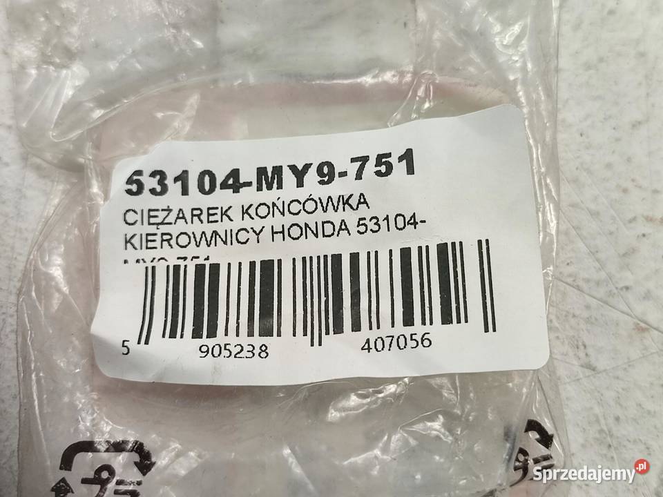 CIĘŻAREK KOŃCÓWKA KIEROWNICY HONDA CB1000R 2009