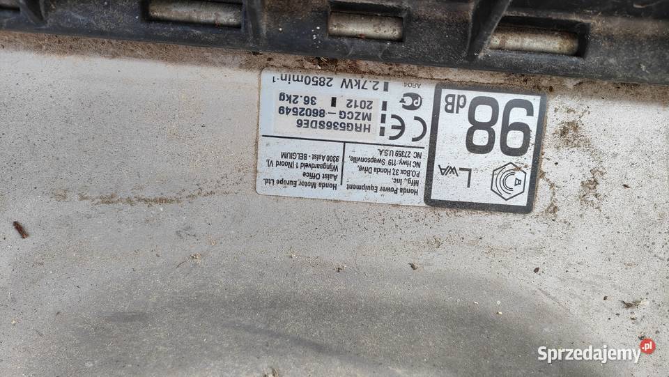 Kosiarka Honda Pielgrzymowice