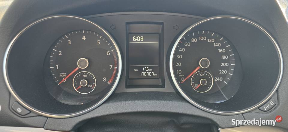 VW Golf VI PIĘKNY STAN 12 TURBO Czujniki nieuszkodzony Lublin