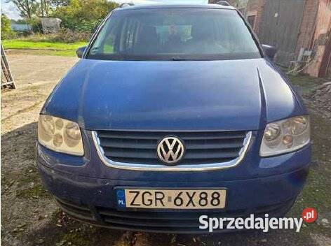 Syndyk sprzeda Volkswagen Touran 20 Szczecin sprzedam