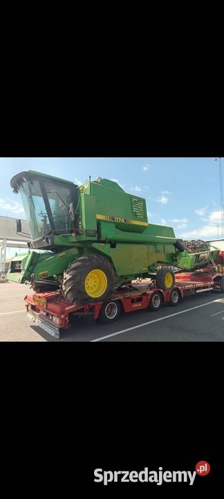 kombajn sprowadzony jahn deere 1174 stan Siedlce