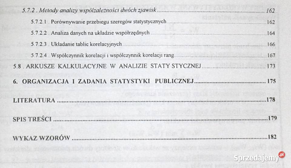Statystyka Andrzej Komosa Jacek Musiałkiewicz miękka Chełm