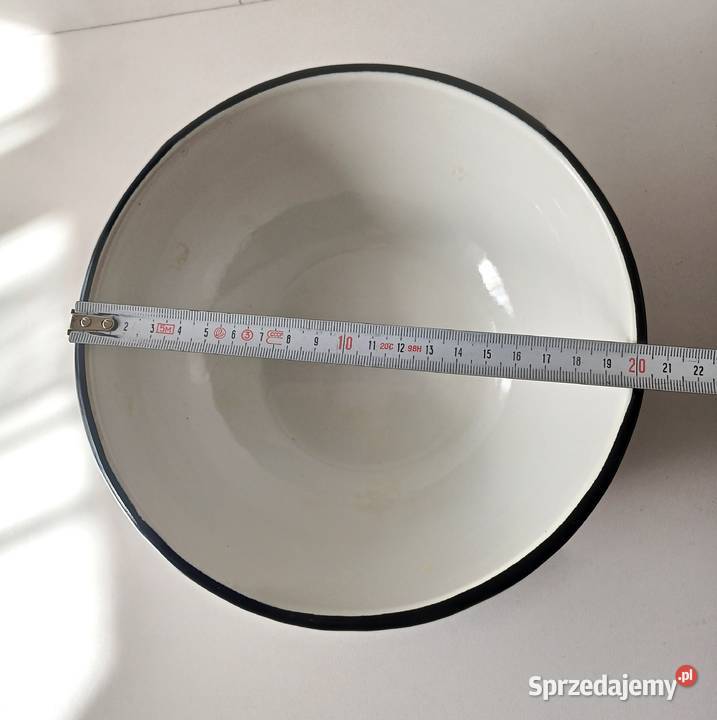 Miska emaliowana z PRLu vintage Łódź sprzedam