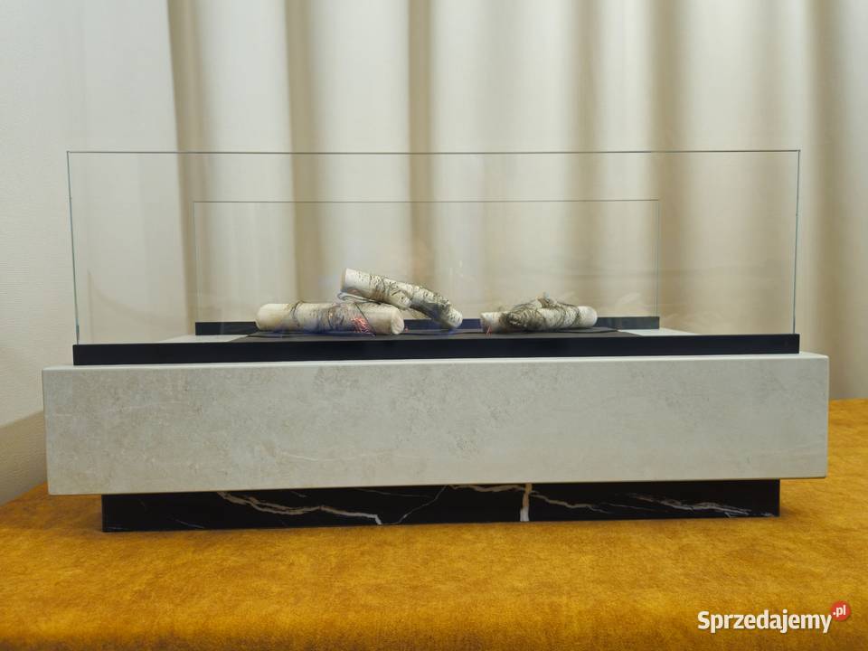 Biokominek Elegance Stone z gresuspieku Turek