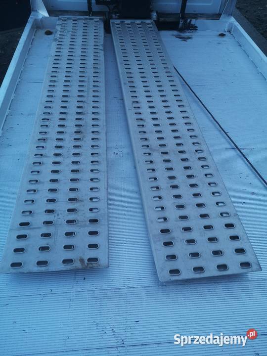 Najazdy trapy aluminiowe 25m 5ton nowe Trzyciąż
