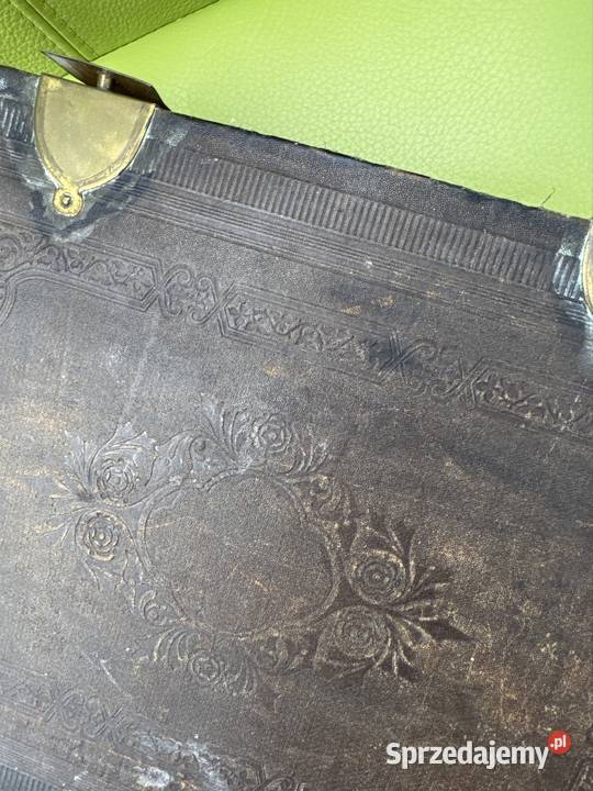 Stara Biblia w języku holenderskim antyk dolnośląskie Długopole-Zdrój