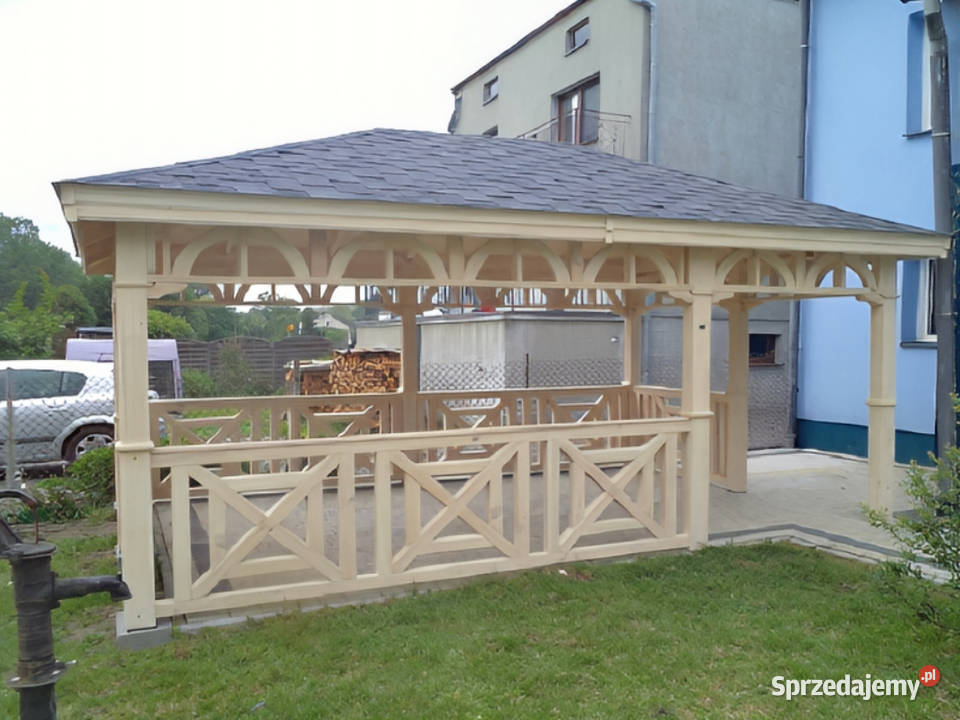 ALTANA 22 3x6 OGRODOWA DREWNIANA PARKOWA ALTANKA Parzymiechy