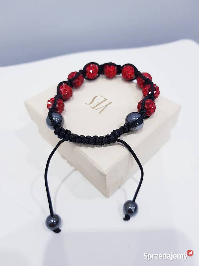 Damska bransoletka z kryształkami shamballa Dąbrowa Górnicza