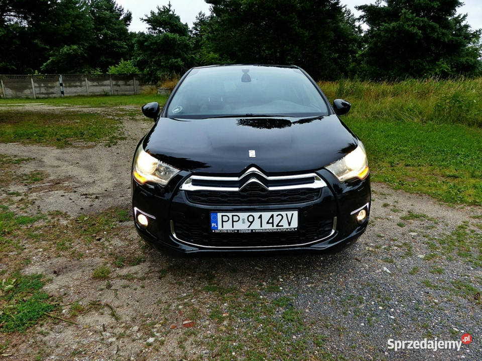 Citroen DS4 16 HDIClimatronicAluPełna czarny wielkopolskie Piła