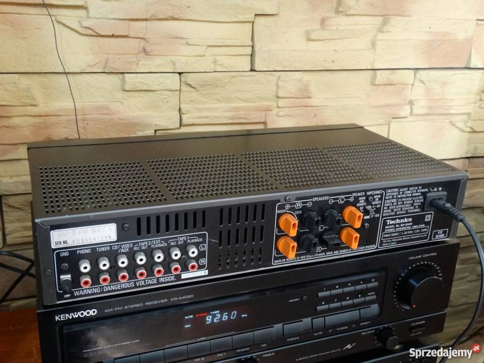 Wzmacniacz Technics SUZ400 mocny 290 wat i Jasło sprzedam