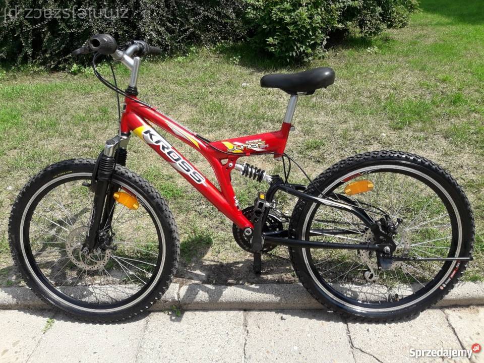 Góral młodzieżowy KROSS 24 cale kapitalnym Łódź