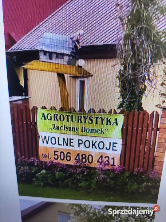 Zaciszny Domek niedaleko Kazimiera Dolnego mieszkalny Wojszyn