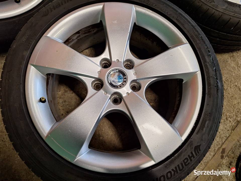 Alufelgi 5x112 17 ET54 SKODA Octavia II koła aluminiowe Choceń