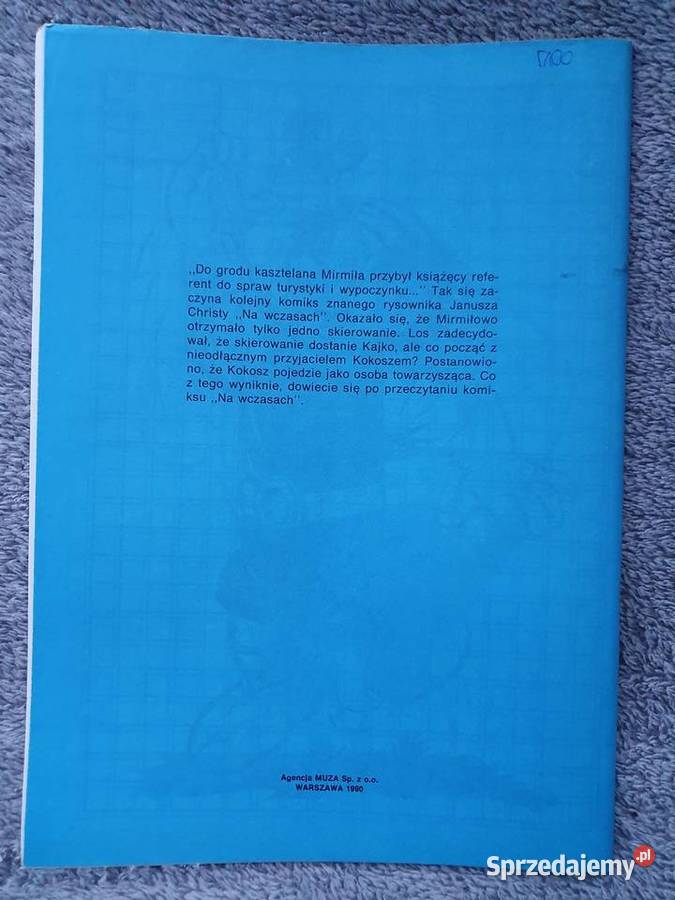 Kajko i Kokosz Na Wczasach wydawnictwo Muza 1990 Rok wydania 1990 Gdynia sprzedam