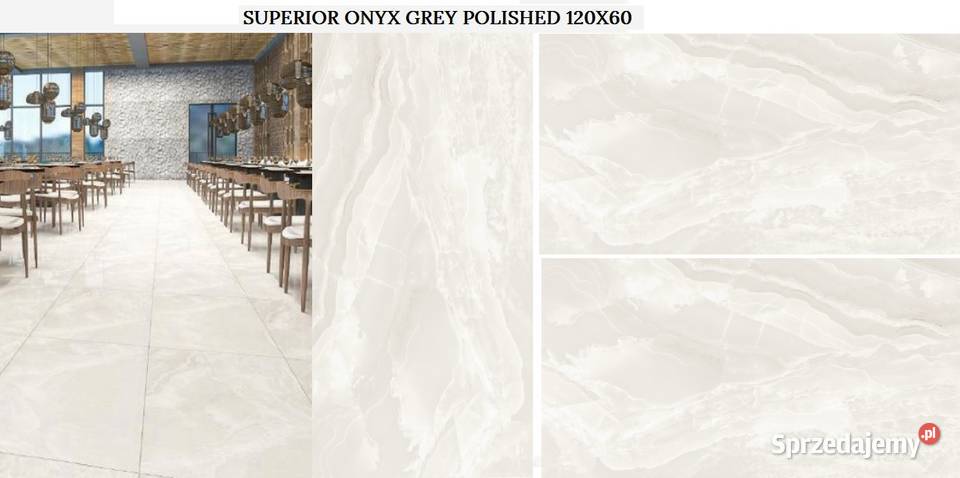 Gres 60120 superion onyx grey polerbłyszczący Gorzów Wielkopolski