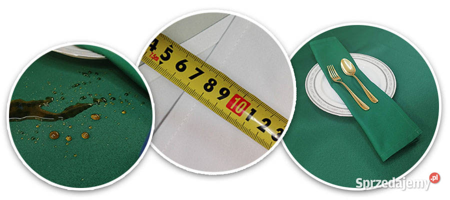 Sprzedam Obrusy Plamoodporne w kolorze