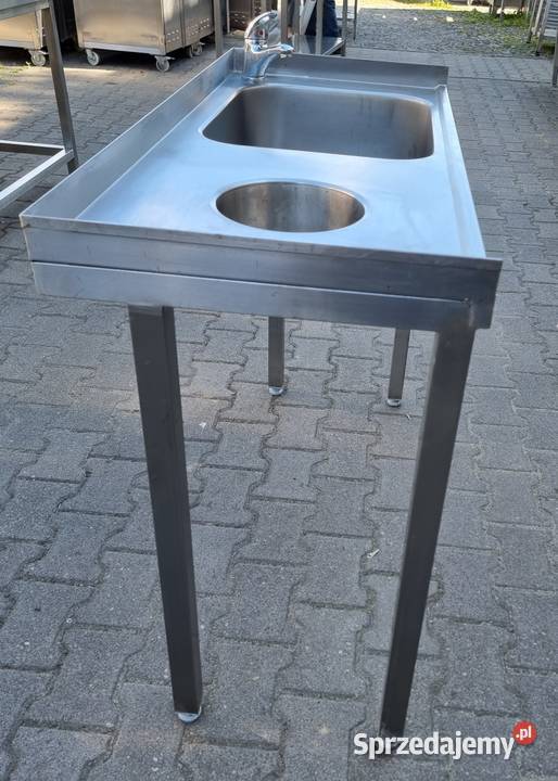 Zlew 1 komorowy z Dziurą Na Odpady 1125085 M847 Nowe Skalmierzyce
