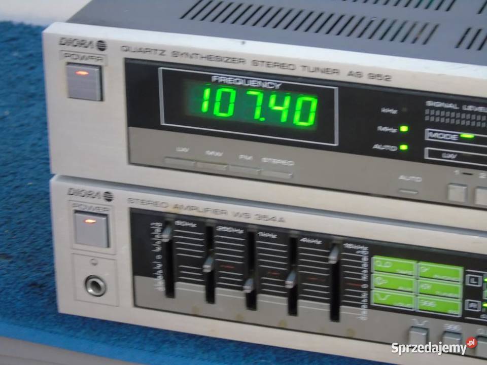 Wzmacniacz i tuner Diora sprawne WYSYŁKA podkarpackie