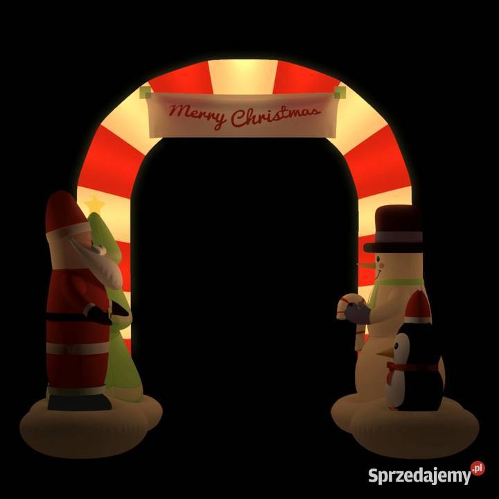Nadmuchiwana brama świąteczna z LED 260 345315 mazowieckie